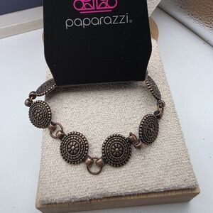 Paparazzi Antique Copper Bracelet (924)